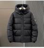 Men's Winter Fashion Stand Collar Windproof White Duck Down Jacket
