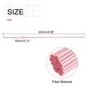 50Pcs 22cmx3mm Fiber Reed Diffuser Sticks Pink Air Freshener Decorative Fragrance Essential Oil Refill Sticks for Home Fragrance