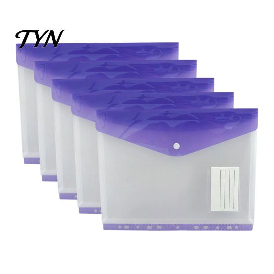 Portable Travel Folder 11 Hole Expanding File Pockets, Reusable PP Document Sleeves, Transparent Multi Purpose Storage Bag Waterproof Organizer