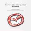 2025 Hot Mazdaspeed Car Steering Wheel Trim Label Sticker Auto Accessories For Mazda 2 3 6 5 Atenza CX3 CX5 MX5 CX7 Axela CX30 C