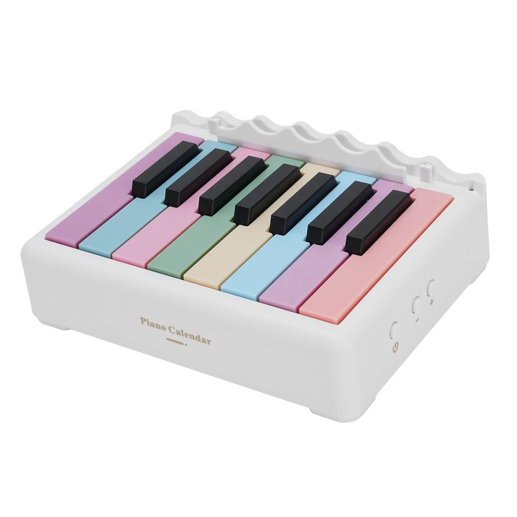 Piano Calendar 2025 Miniature Piano Desk Calendar Playable Piano Desk Calendar for