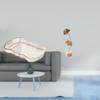 Food Serving Tray Bathroom Vanity Fruit Cafe Cafeteria Cosmetic Storage