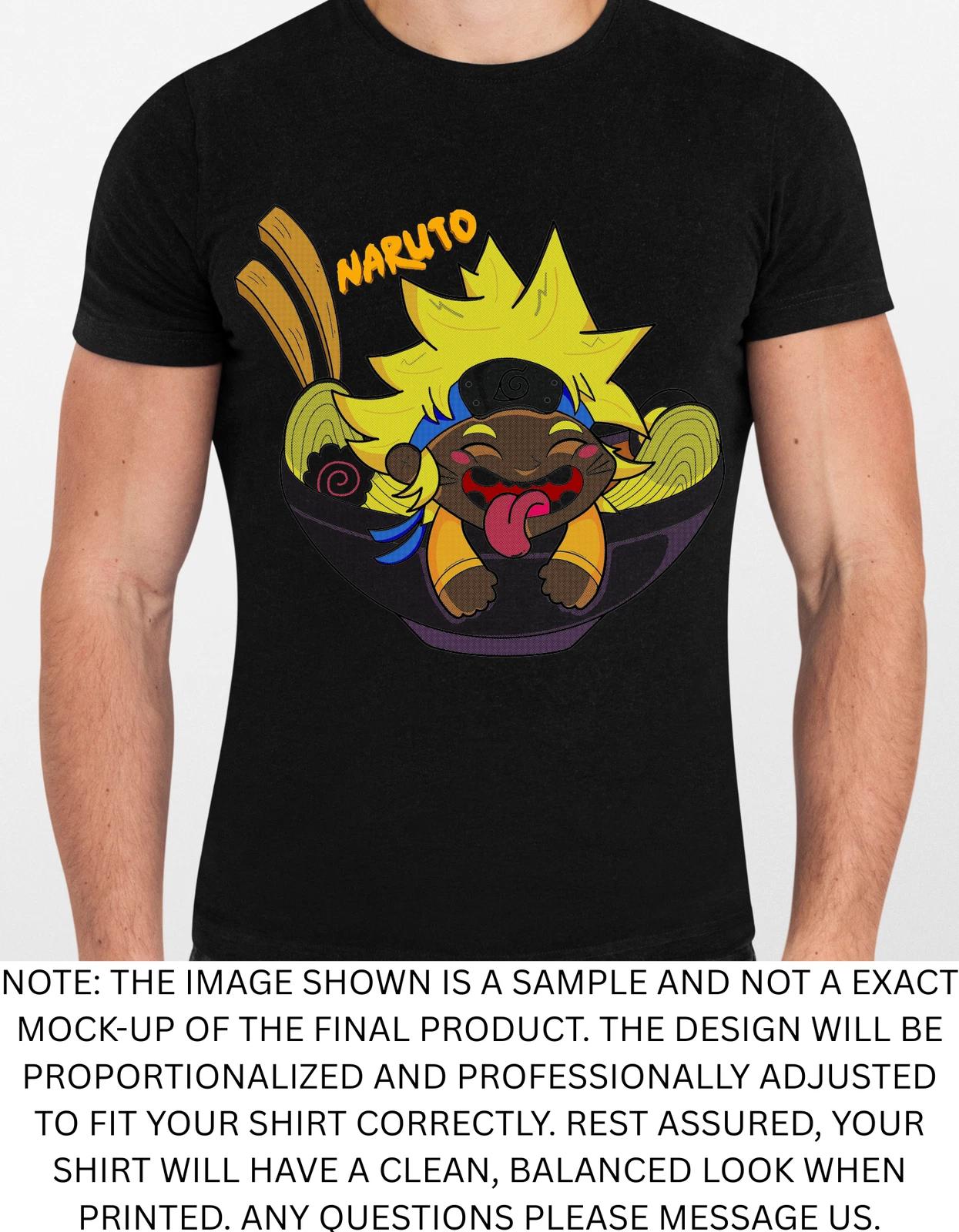 Men s and Women s T-shirts Naruto 1 Graphic M