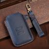 Leather Car Remote Key Fob Case Cover For Renault Captur Espace Clio Megane Koleos Kadjar Scenic 4