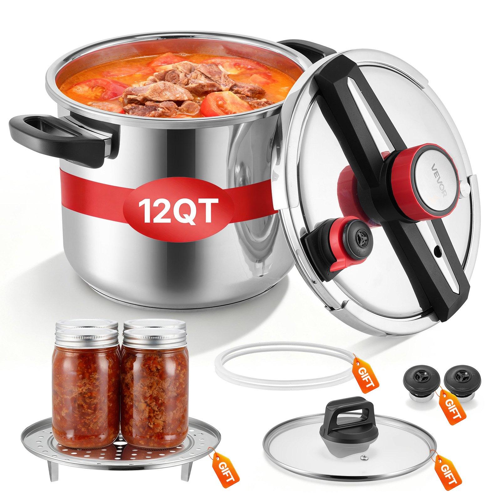VEVOR Pressure Cooker, 11.3L Pressure