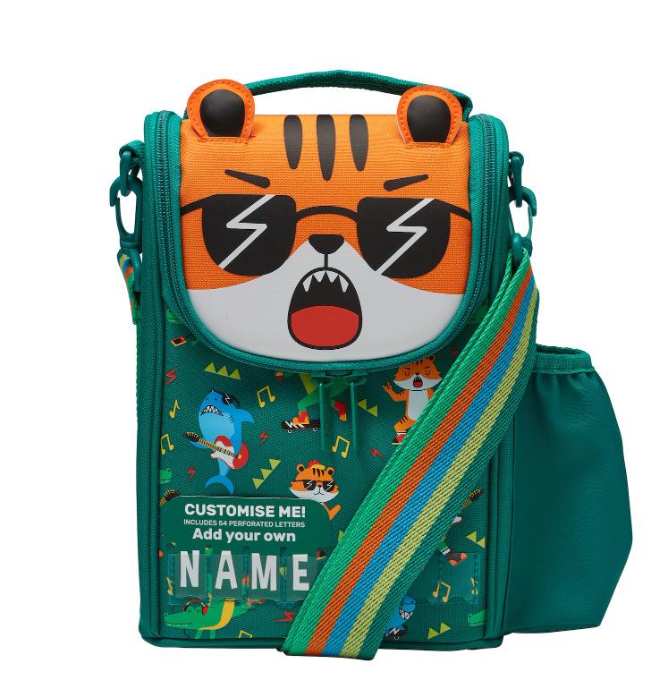 Smiggle Kids Lunch Bag Large Capacity Insulated Lunch Box Tote for School Students Portable Meal Cooler Bag Cute Design