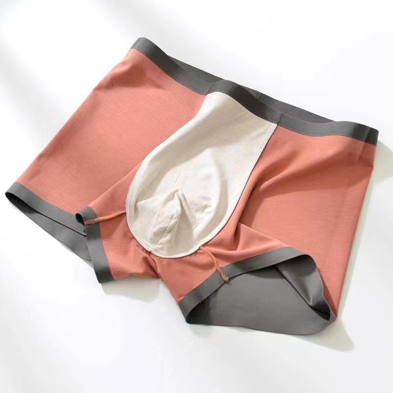 Men's Underwear Seamless Flat Corner Pants Comfortable Four Corner Pants Men's Underwear