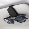 Magnetic PU Leather Glasses Holder for Car Visor,Compact Design for Easy Access & Secure Storage, Car Interior Accessory
