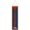Bannière - WINCRAFT - NFL Teams SLOGAN - Denver Broncos - 80x20cm - 70% Laine, 30% Polyester