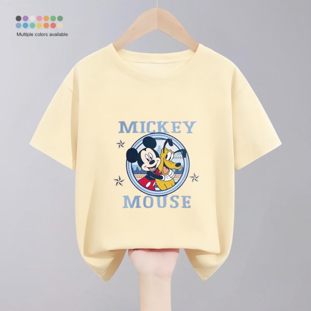 Cartoon Short Sleeved T-shirt Top for Children's Clothing