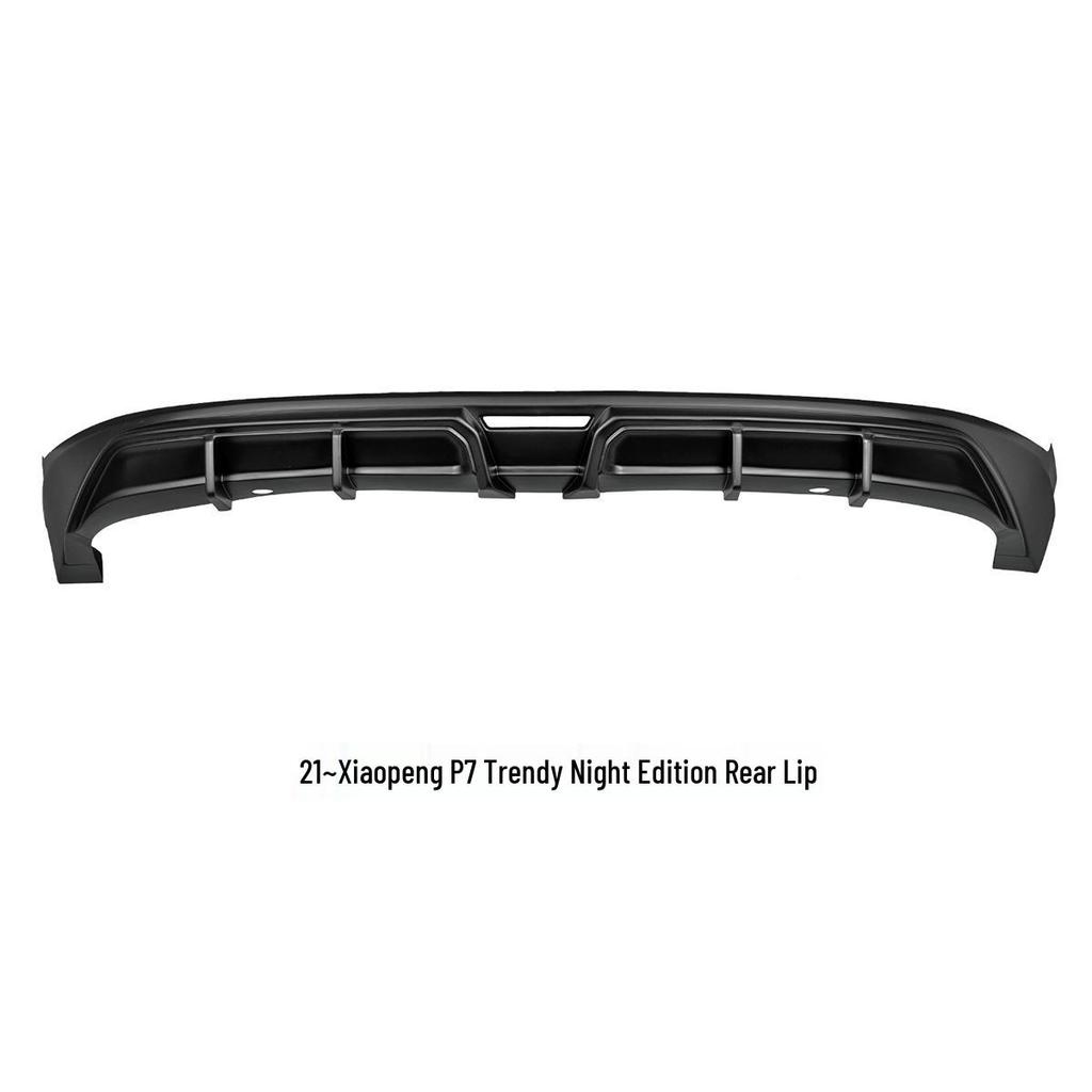 XPENG P7 YOFER Kit: Front Lip, Side Skirts, Rear Lip, Spoiler, Carbon Fiber Tail Wing, Eyebrows.