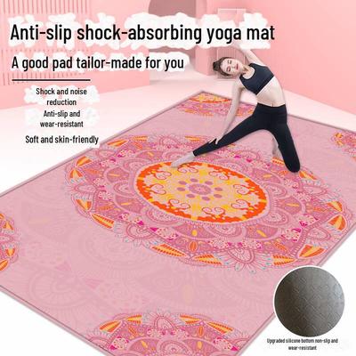 Protiskluzová zvuková izolace Tichá fitness jógová podložka pro vnitřní použití