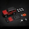 CCA 1:32 Suzuki Jimny Montážní edice Slitina Tlakově litý model Sestavit Auto Hračka Ozdoby Dekorativní Trendy Ozdoba Pro Kamaráda Dárek