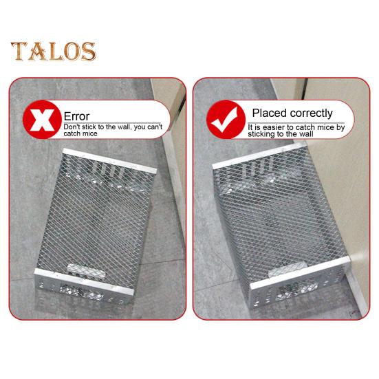 Automatic Continuous Mouse Trap Reusable Rat Trap Household Indoor Rodent Tool Ultra-Thin Lightweight High Sensitivity Safe Sliding Door Easy To Use