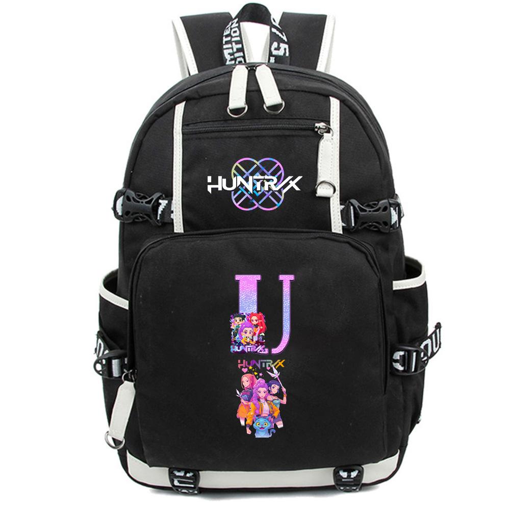 Roztomilý Kreslený K-Pop Lovci Démonů Batoh Velká Kapacita Školní Taška na Knihy Laptop Unisex Studenti Chlapec Dívka Školní Taška Cestovní Outdoorová Taška