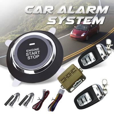 Car Engine Start Ignition Push Button Remote Keyless Entry Security Alarm System