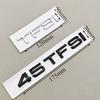 Q6 ABS Car Letter Logo 35TFSI 40TFSI 45TFSI Rear Trunk Tail Badge Emblem Decal For a6 Q2 A4 A5 A6 A8 Q3 Q5 Q7 Sticker Accessories