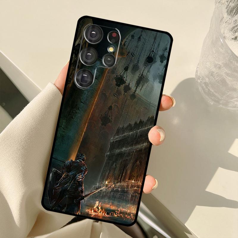 Game Dark Souls Case For Samsung Galaxy S23 S22 S21 Ultra Note 20 S8 S9 S10 Note 10 Plus S20 FE S21 FE Cover