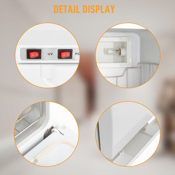 5L Hot Towel Warmer Cabinet UV Sterilizer Box Facial Salon Beauty Skin Care
