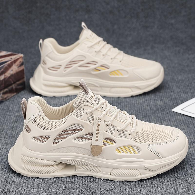 Summer New Mesh Lightweight Soft-soled Running Sports Shoes Autumn Height Increase Casual Dad Trendy Shoes
