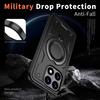 Strong Military Protective Fitted Case for Xiaomi 15T Pro Mi 14t Xiaomi15t Finger Ring Kickstand Holder Cover