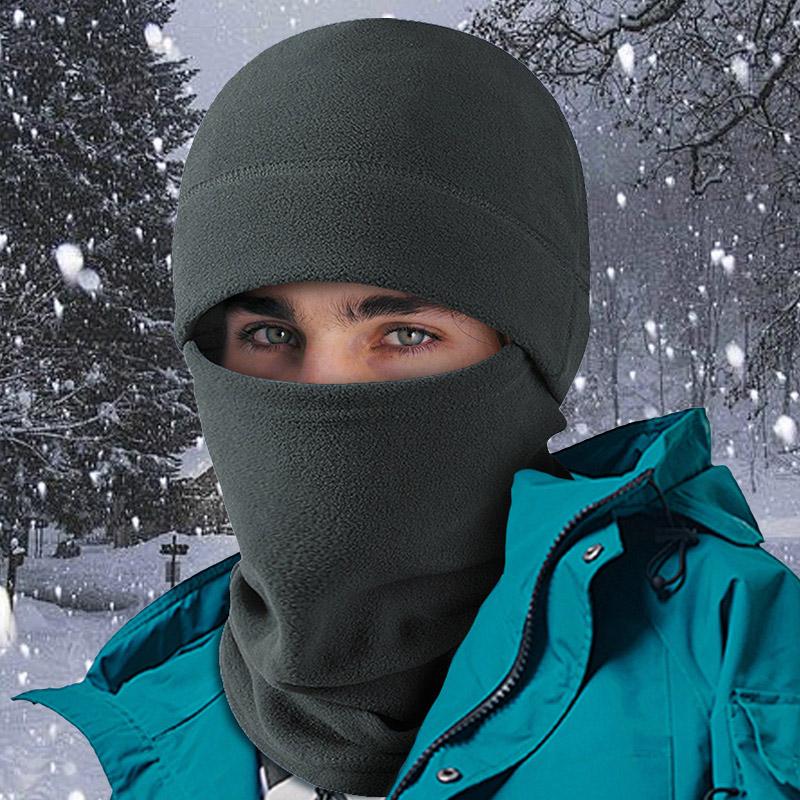 Autumn and Winter Outdoor Cycling Warm Face Mask Multi functional Neck Cover Windproof Skiing Hat Shake Fleece Sports Warm Hat