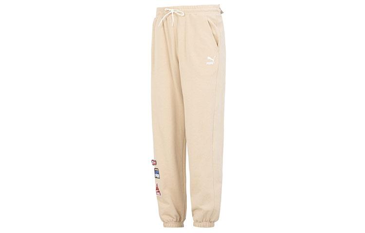 PUMA Knitted Sweatpants Men s Khaki 677378-67 XS