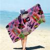 Personalized Dark Magic Dragon Art Beach Towel Microfiber Beach Towel Thin Absorbent for Beach Swimming Yoga Bath Sports. 0910287