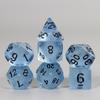 Transparent Polyhedral Dice DND Dice Set 7pcs D4-D20 Board Game Props for DND Game Board Game Accessories