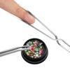 1pc Nail Art Tweezers Clip Rhinestones Picker Nail Tips Sculpture Tweezers Multi-Functions Manicure Tool