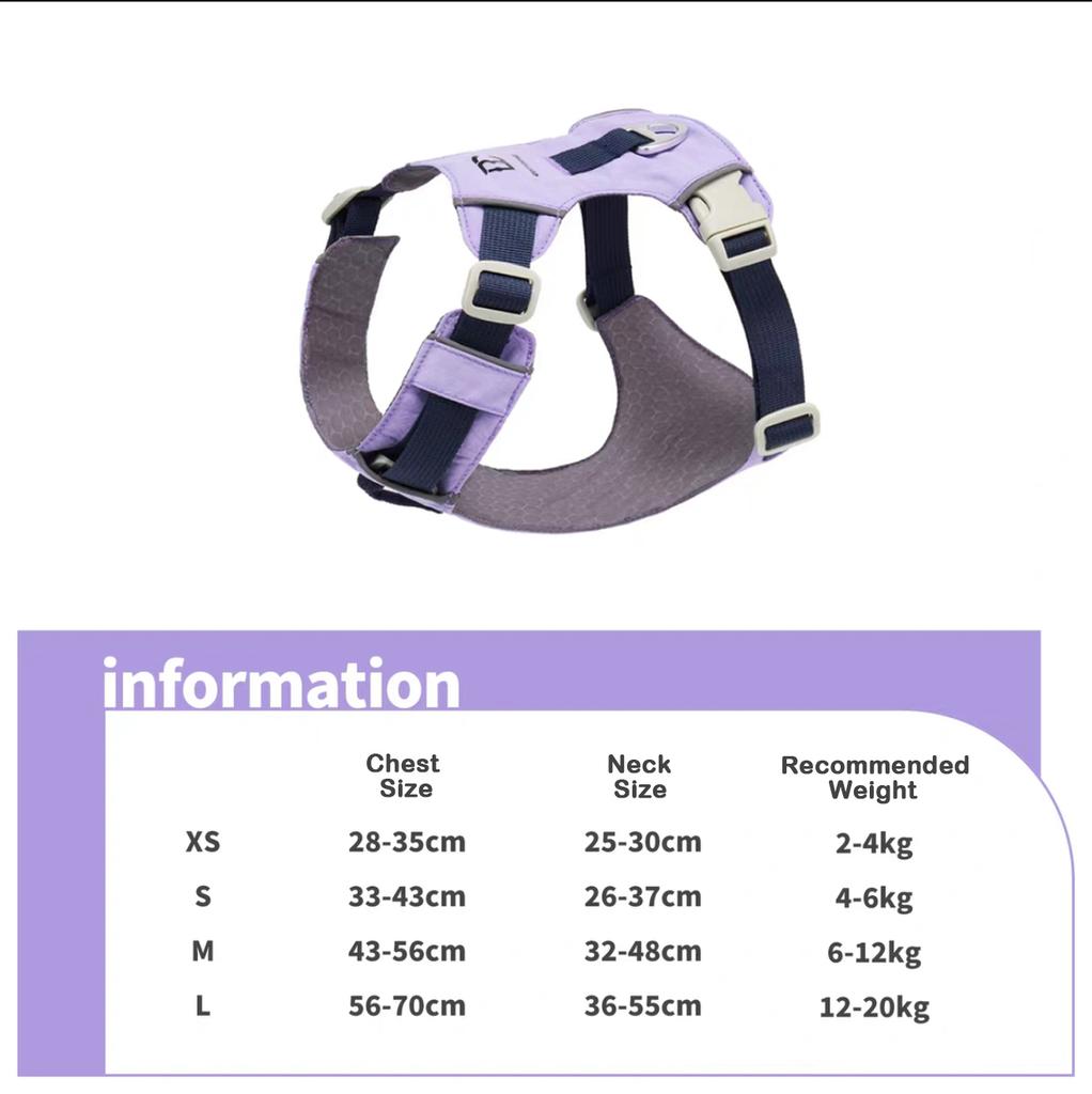 Pet Lightweight Harness Vest Harness for Small Medium Dogs Anti-Pull Puppy Walking Chest and Back For Dogs Outdoor Walking