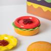 Naczynie na hamburgera Naczynie przyprawowe Sześcioelementowy zestaw Naczynie do maczania Urocza zastawa stołowa Ceramiczne podszkliwne kolorowe Naczynie na sos sojowy Gospodarstwo domowe Dodatek