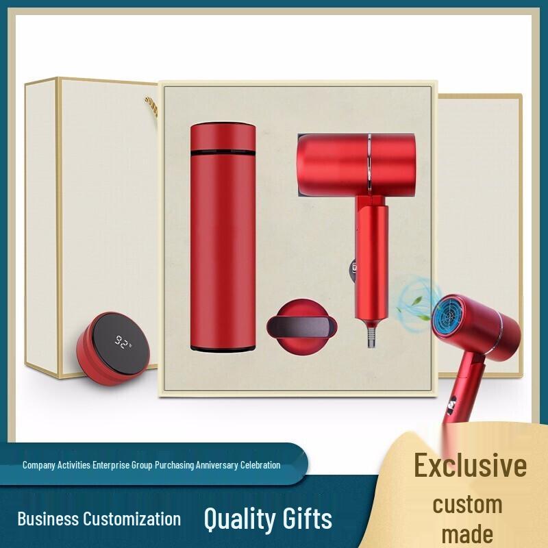 Women's Day Thermos & Hair Dryer Gift Set