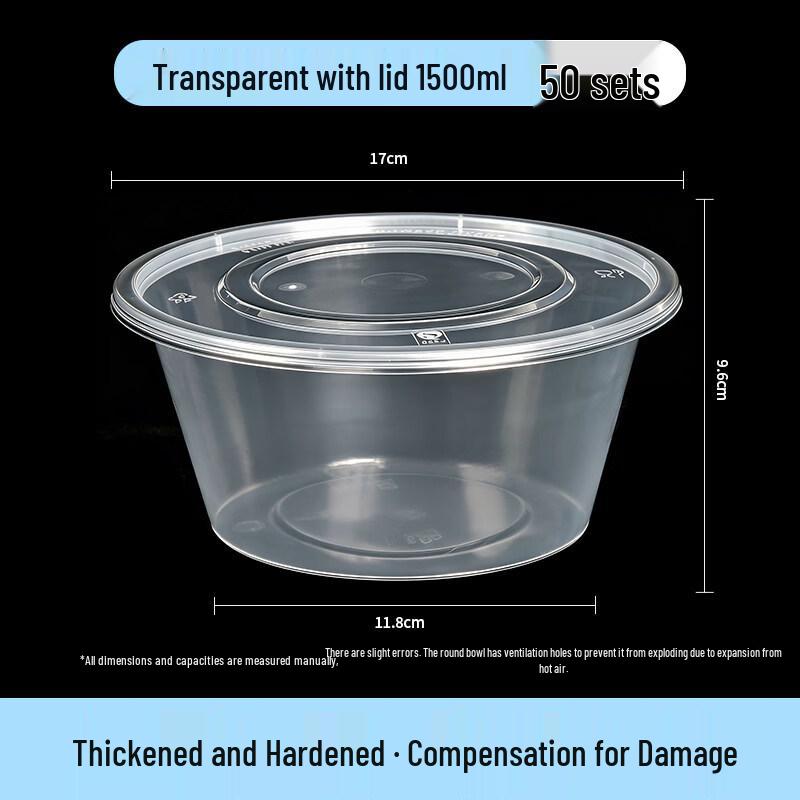 

Disposable Round PP Food Containers