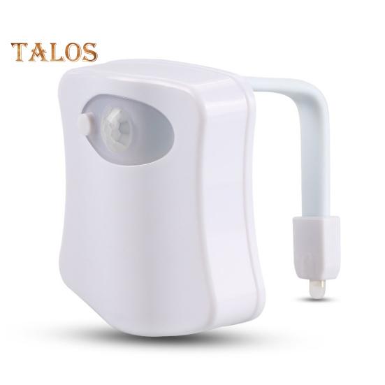 Motion Activated Toilet Night Light LED Lamp Simple Installation Color-Changing Bathroom Toilet Bowl Night Light with Motion Sensor