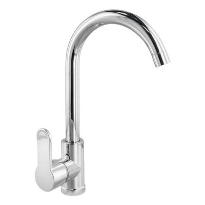 Moderner Wasserhahn Silber Waschbecken Wasserhahn Verdickter Kunststoff Stahl Badezimmer Waschbecken Wasserhahn