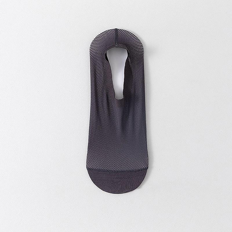 Pánské ponožky Letní Tenká síťovina Prodyšná Protiskluzová Neviditelná Mělká ústa Lodní ponožky Bavlna Podrážka Volný čas Nízké sudové punčochy