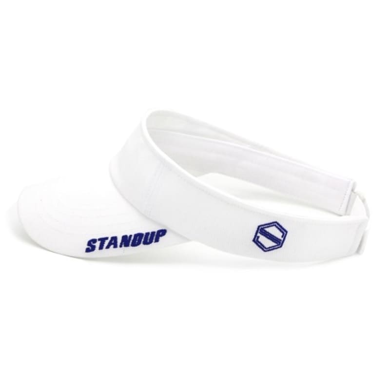STANDUP Visor Standup White Color Sun Cap