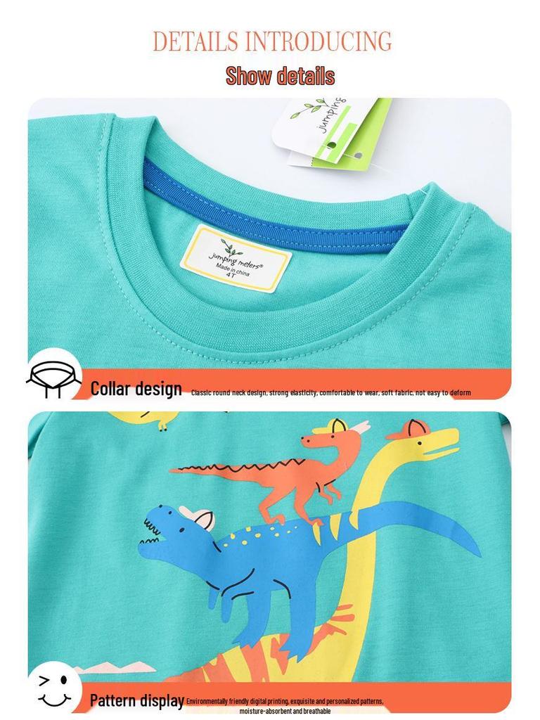 Boys' Short-Sleeve T-Shirt for Summer (Size: Baby to Small Child)