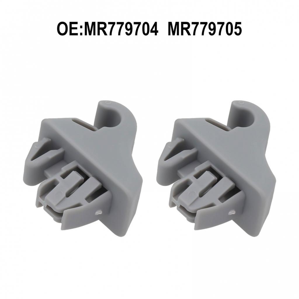 Gray Sun Visor Retainer MR779704/MR779705 Practical