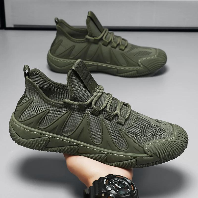 

Fashion Men Sports Shoes Male Mesh Breathable Comfortable Sneakers Lightweight Casual Shoes Men Platform Non-slip Running Shoes 39