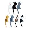 Magnetic Cartoon Cat Refrigerator Sticker Fridge Magnet Hanging Hook Tail Fridge Magnet Hook Door Home Decorations Souvenir