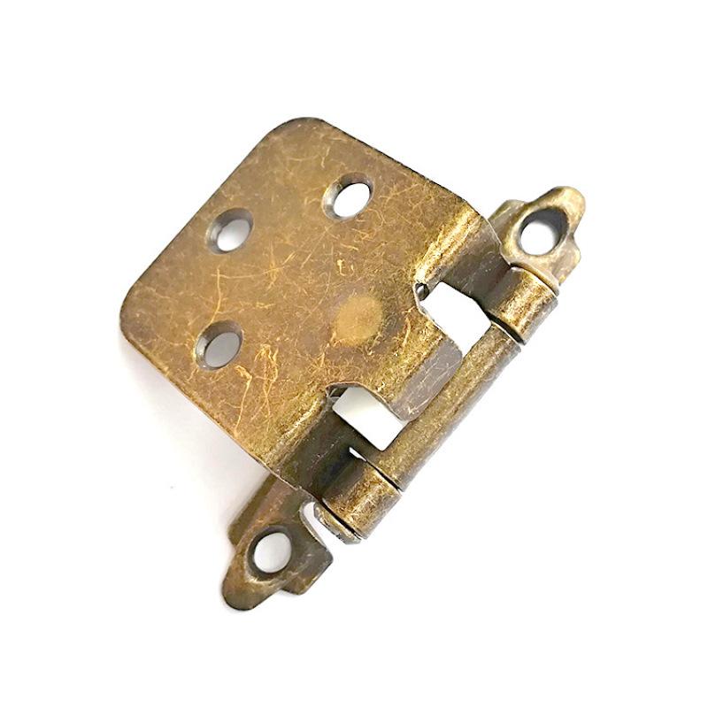 1/2 Inch Lid American Self-closing Hinge Spring Self-closing American Hinge Kitchen Cabinet Hinge Iron Hinge 1.4mm