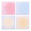 80Sheets Gradual Halo Memo Pad Sticky Colorful Note Paper Creative Sticky Notes  Office