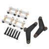 Anhänger-Aufhängungs-Kit K71 359 00 Heavy Duty Metallachse Blattfederaufhängung Überholsatz für Tandemachse mit 1-3/4 Zoll Breite
