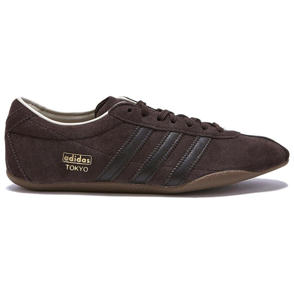 Adidas Originals Tokyo Comfortable Versatile Lifestyle Casual Shoes Unisex Casual Shoes Dark-Brown KI3040