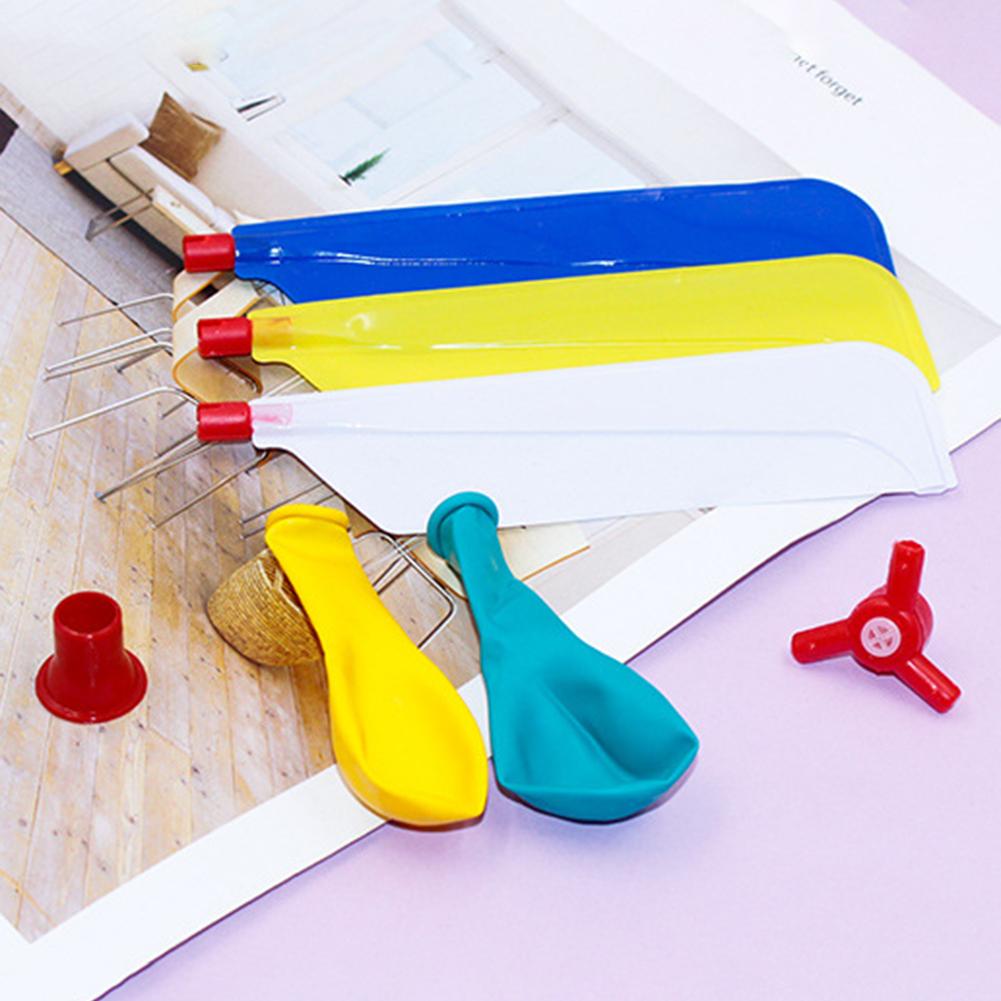 6/12 Stück Kinder Outdoor Ballon Rotierender Helikopter Werfer Set Ballon Eltern-Kind Interaktives Kinderspielzeug