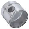 Coffee Bean Container Iron Glass Mini Sealed Jar Kitchen Storage Tank for Beans TeaSilver