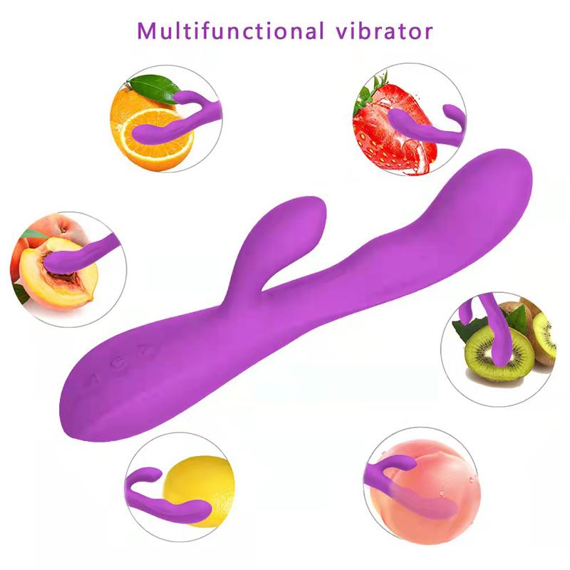 10 Speed G Spot Heated Dildo Vibrator Double Vibration Stimulating Clit Vagina Massager Adult Masturbation Sex Toys For Women