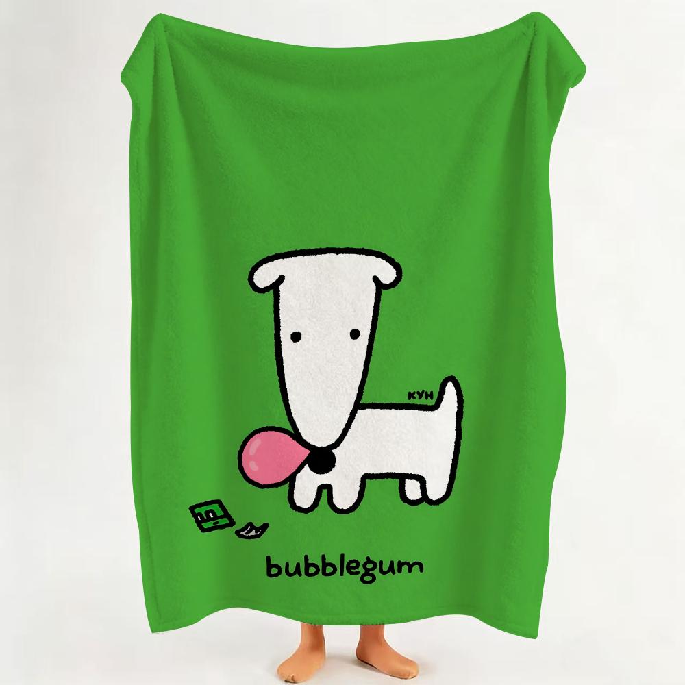 

Illustrator K Karen Yoojin Throw Flannel Throw Blanket Suitable for Sofa Living Room Bedroom 75cmx90cm